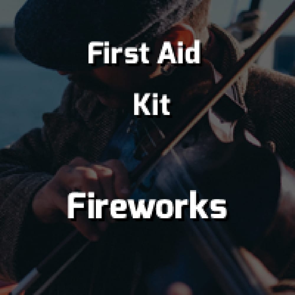Sunfly Karaoke First Aid Kit Fireworks