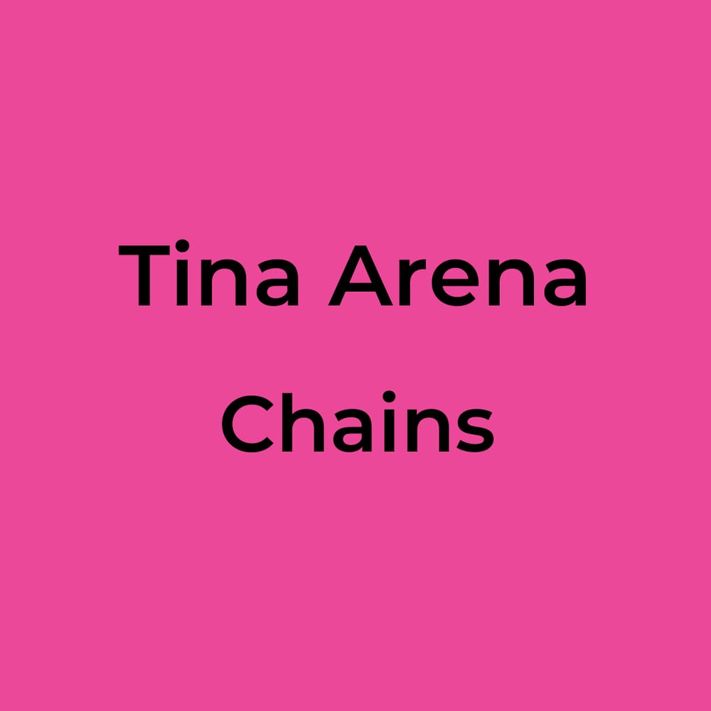 Sunfly Karaoke Tina Arena Chains